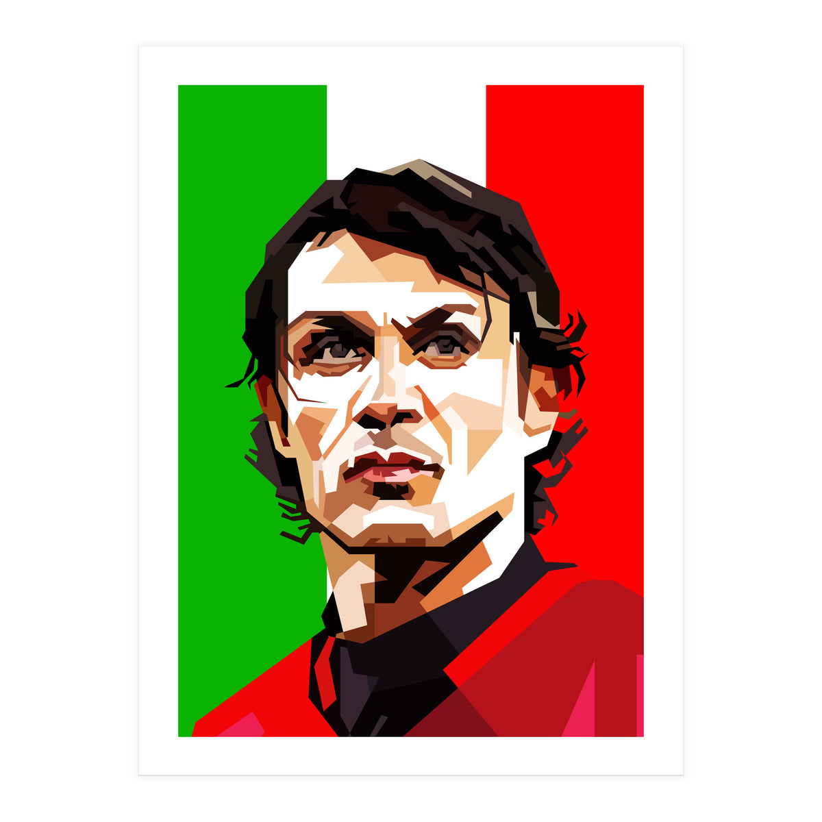 Maldini Italian Classic Football (Print Only)