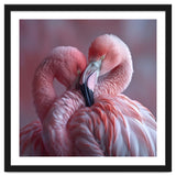 Cute Two Pink Flamingos thumbnail