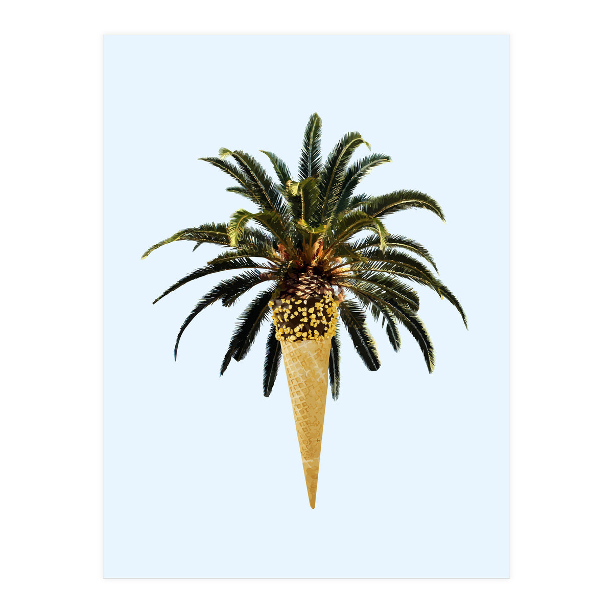 Coconut Ice Cream (Print Only)