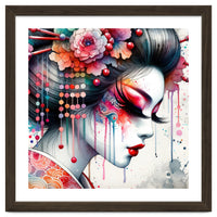 Ornate Bloom Modern Geisha