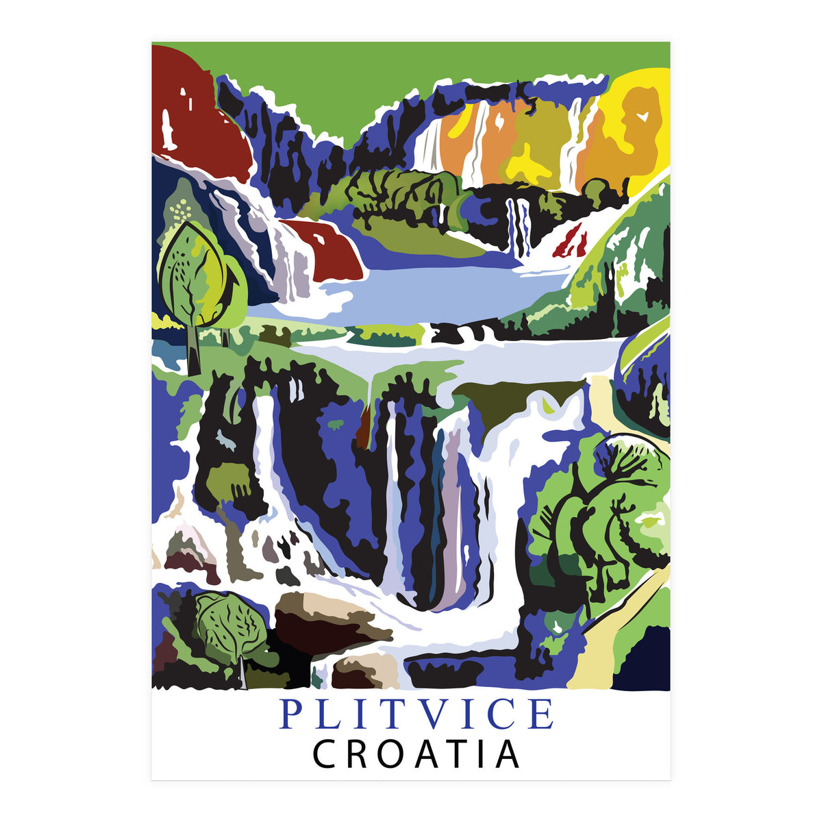 Plitvice, Croatia (Print Only)