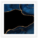 Navy & Gold Agate Texture 04 thumbnail