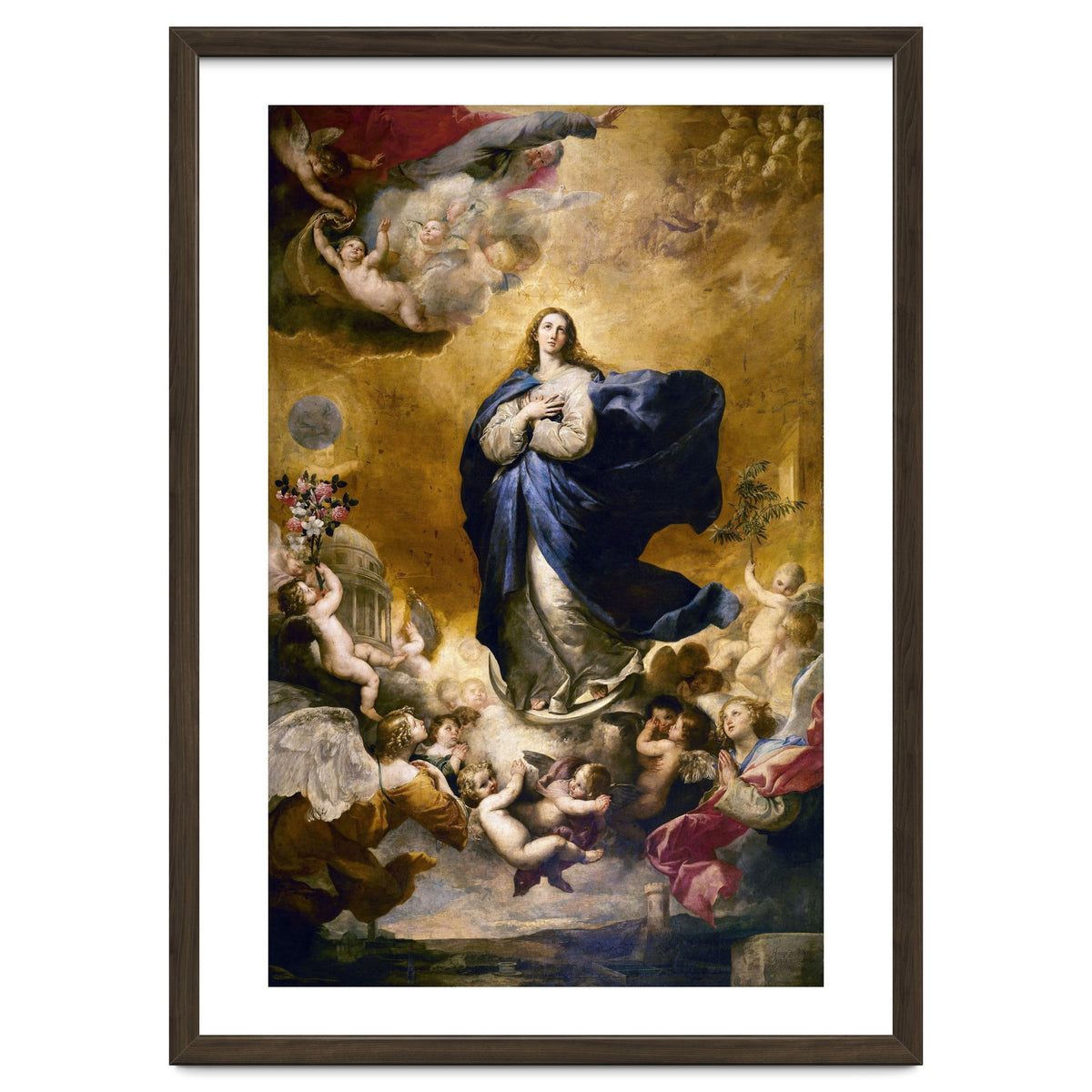 Immaculate Conception. Painted in Naples in 1635. Salamanca, Las Agostinas Church. JUSEPE DE RIBERA.