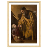 Sebastián Martínez / 'Saint Joseph with the Christ Child'. Ca. 1650. Oil on canvas. thumbnail