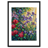 Expressive Heavy Impasto Floral Oil Painting thumbnail
