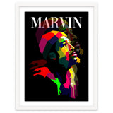 Marvin Gaye RNB Singer Pop Art WPAP thumbnail