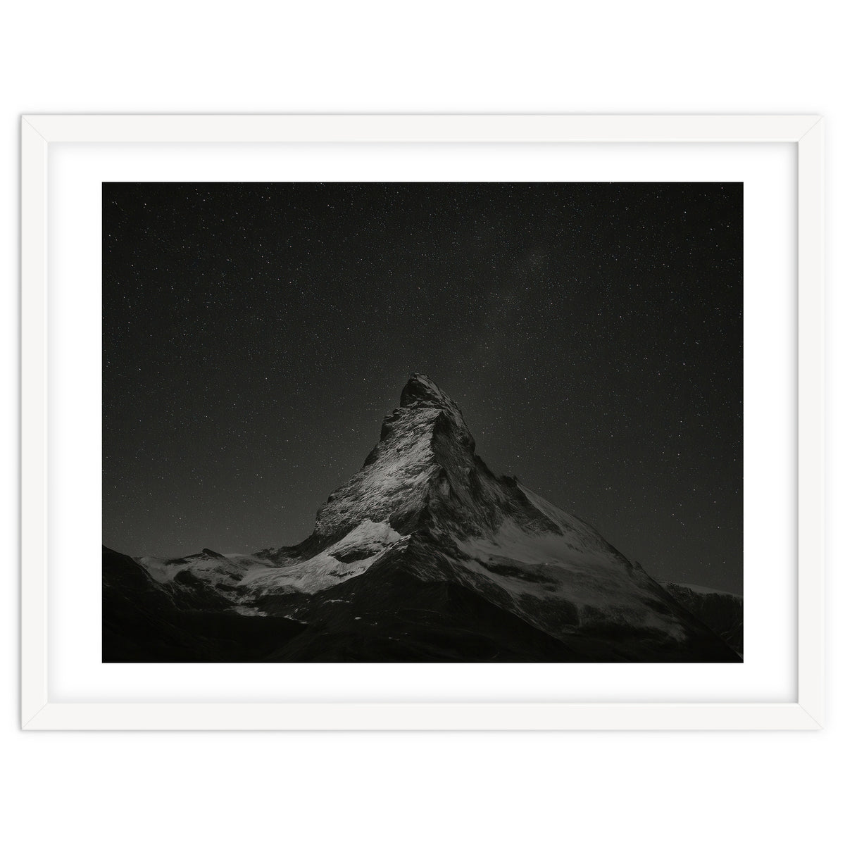 Matterhorn Switzerland Starry Night Mountain Photography
