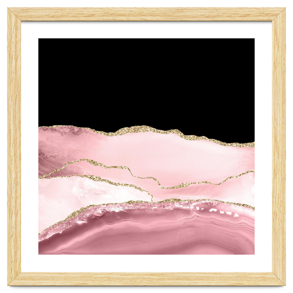 Blush & Gold Agate Texture 02