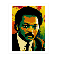 Jesse Jackson Colorful Abstract Art 2 (Print Only)