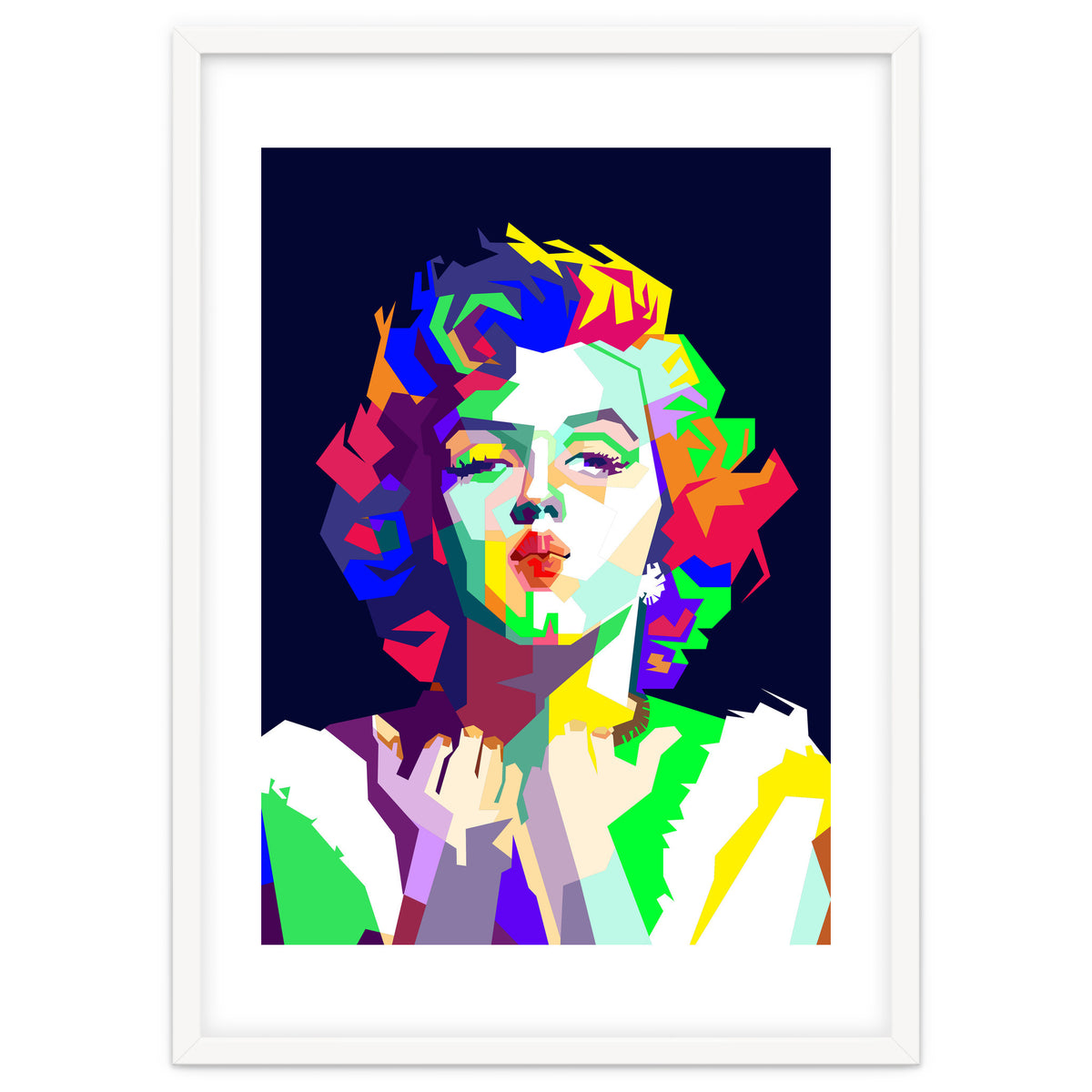 Marilyn Monroe Famous Actress Pop Art