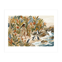 Bohemian Coastal Stroll (Print Only)