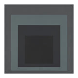 JOSEF ALBERS - HOMAGE TO THE SQUARE BLACK GREY (Print Only) thumbnail