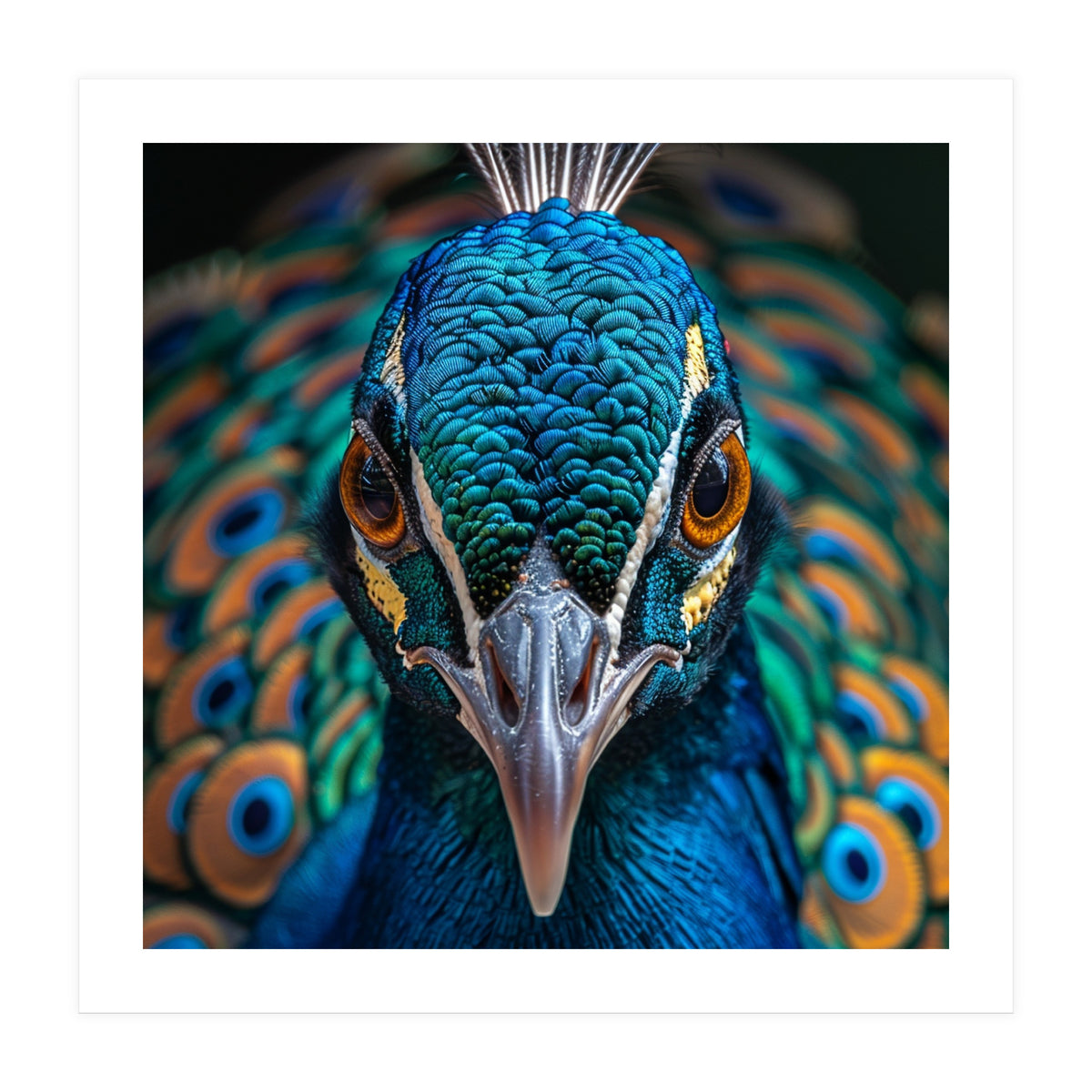 Majestic Peacock  (Print Only)