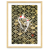 2 Koi In Wood thumbnail
