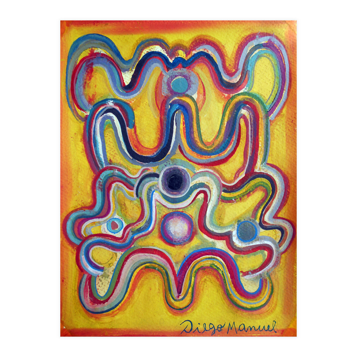 Abstracto Pop 2024 1 (Print Only)