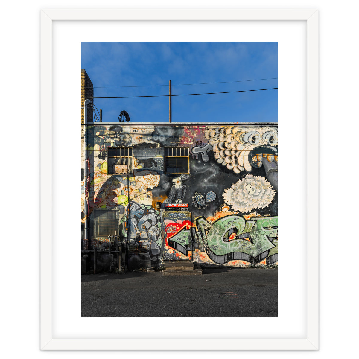 Cooke St Thunder Bay Graffiti Color Version No 2