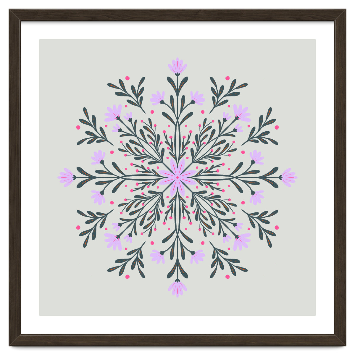 Spring Flowers Mandala