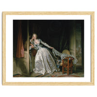 Jean-Honoré Fragonard – The Stolen Kiss | Elegant Rococo Romance & Secret Intimacy