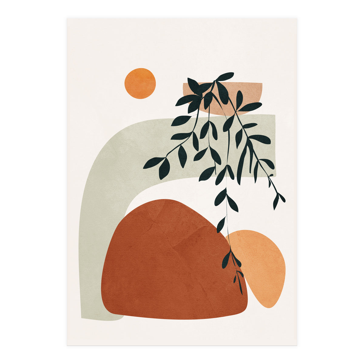 Soft Shapes I (Print Only)