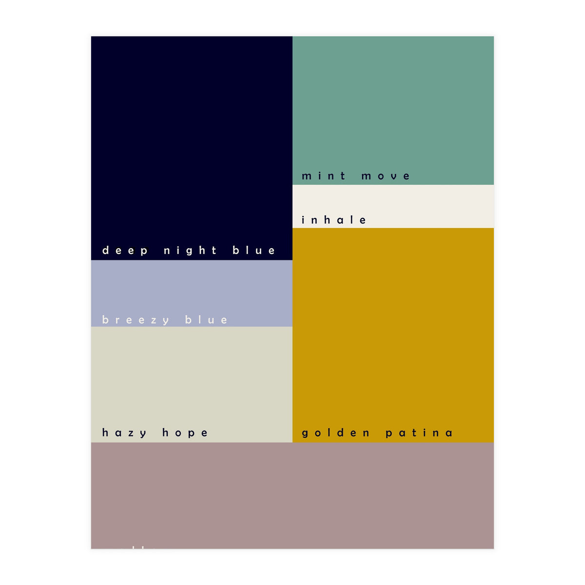 expectant iteration colored emotions (Print Only)