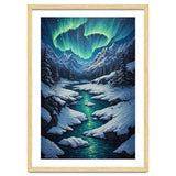 Ethereal Northern Lights: Arctic Winter Valley thumbnail