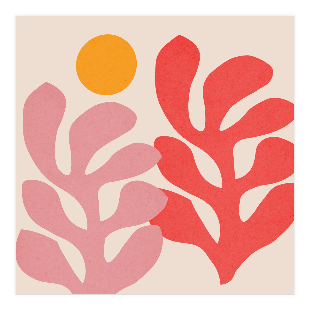 Floral matisse 1 (Print Only)