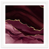Burgundy & Gold Agate Texture 12 thumbnail