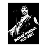 Waylon Jennings American Musician Legend (Print Only)