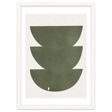 GREEN WATERCOLOR SHAPES NO.3 thumbnail
