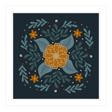 Circular Flowers 3 (Print Only) thumbnail