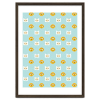 Minimalist Finn And Jake Seamless Cartoon Pattern