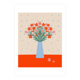 Cute Floral Vase (Print Only) thumbnail