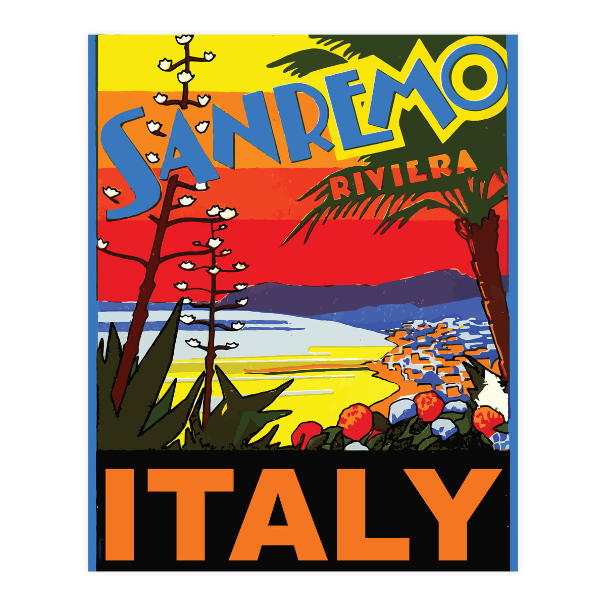 Sanremo, Italy (Print Only)