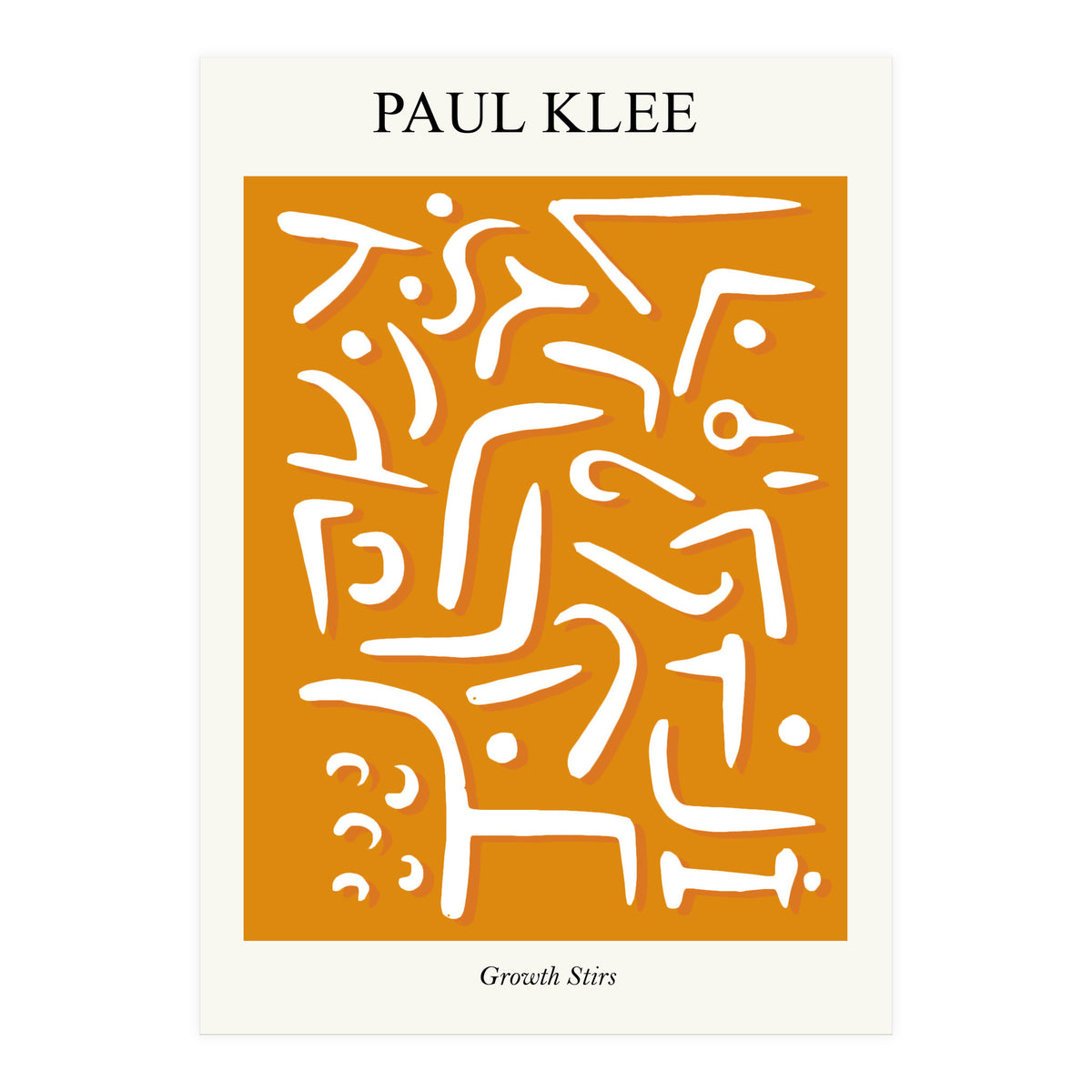 Growth Stirs  Inspired by Paul Klee (Print Only)