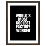 World's most coolest factory worker thumbnail