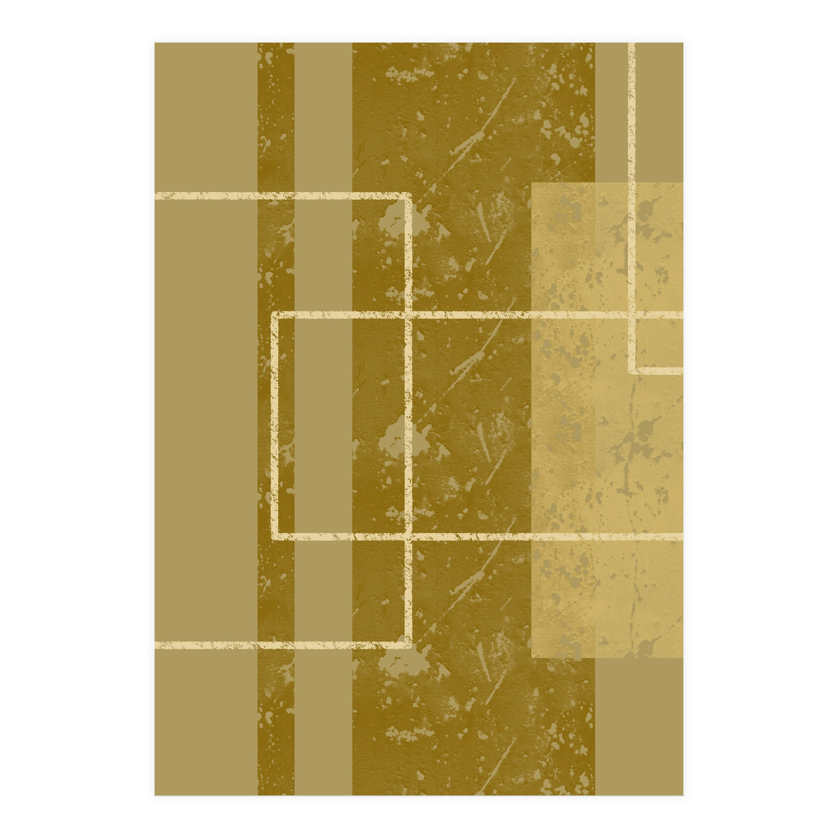 Golden Construction (Print Only)