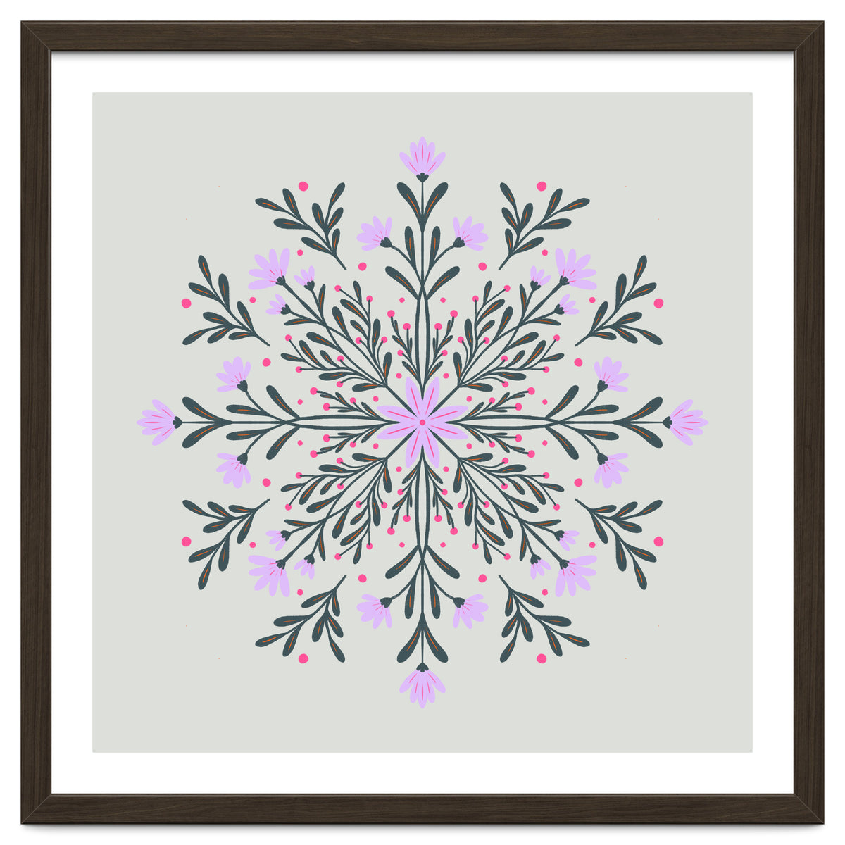 Spring Flowers Mandala