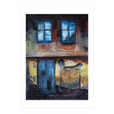 Pastel impression of an old house facade (Print Only) thumbnail