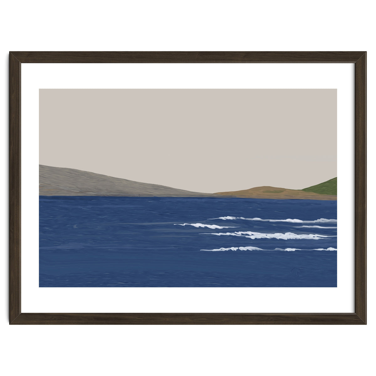 Deep Blue Sea oil painting