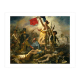 Eugène Delacroix / 'Liberty Leading the People', 1830, Oil on canvas, 260 x 325 cm. Eugne Delacroix. (Print Only) thumbnail