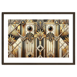 Art Deco Gold Geometric Pattern thumbnail