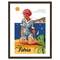 Istria, Swimmer on the Beach