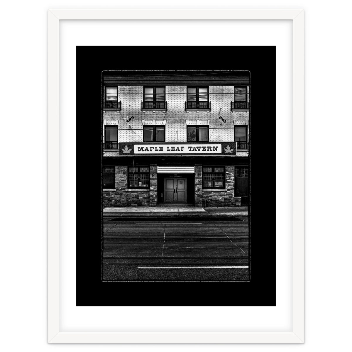 Maple Leaf Tavern No 1 with Border