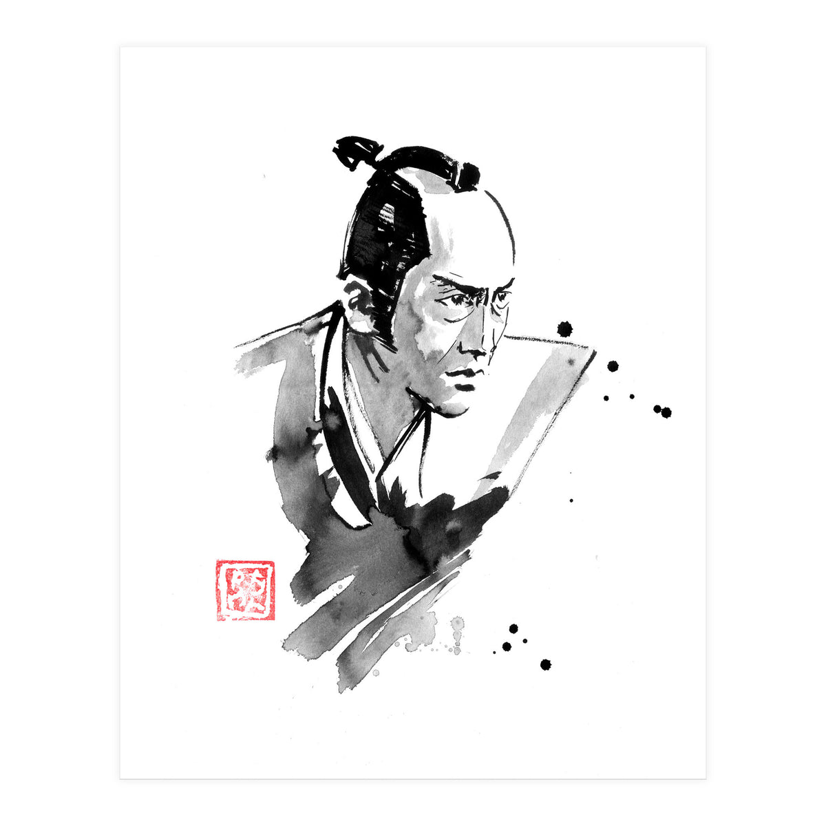 Samurai Begging (Print Only)