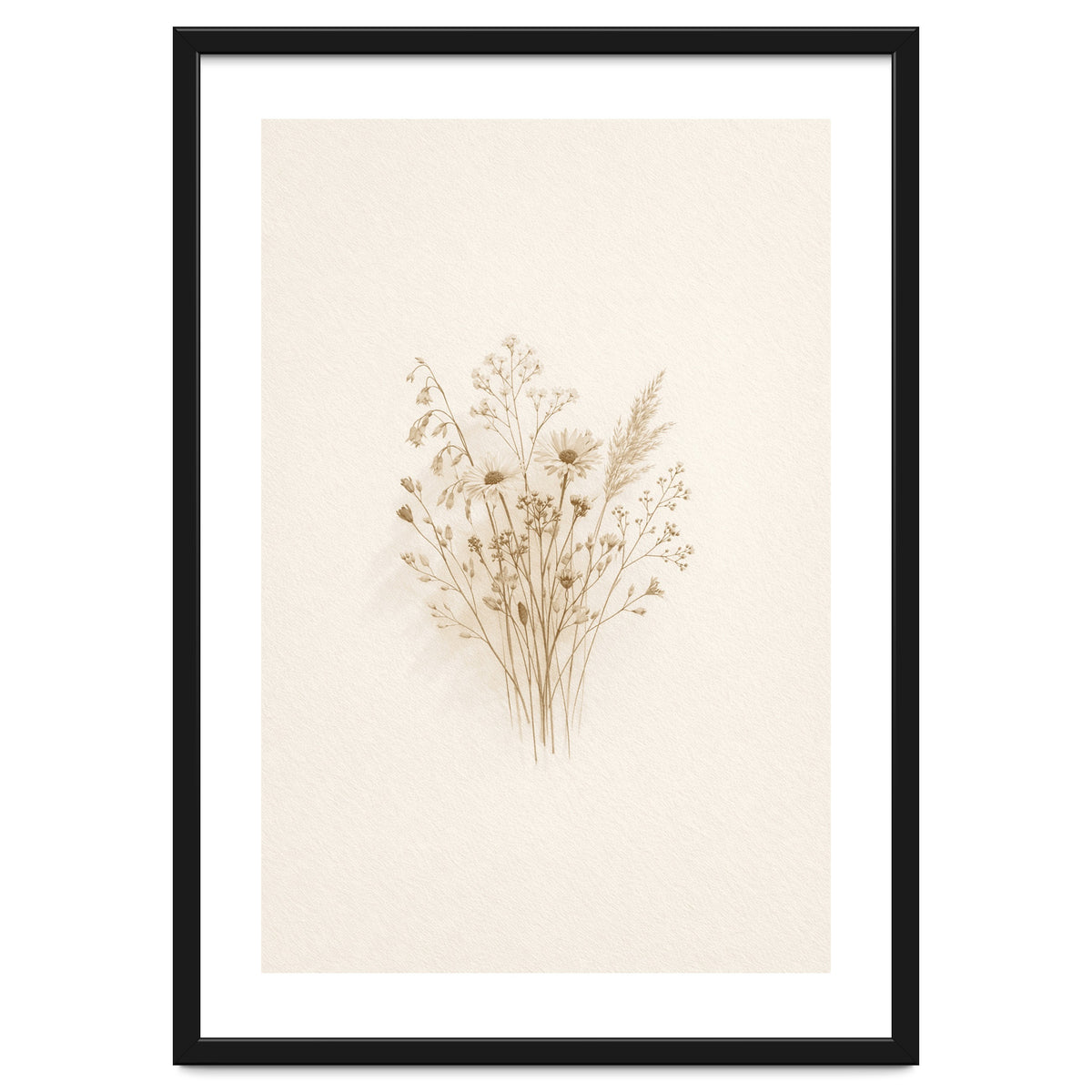 Minimalist Japandi Textures in Warm