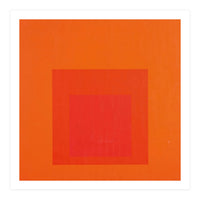 JOSEF ALBERS - HOMAGE TO THE SQUARE RED  (Print Only)