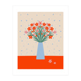 Cute Floral Vase (Print Only) thumbnail