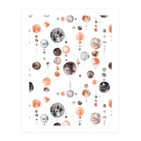 Space Full Moons (Print Only)