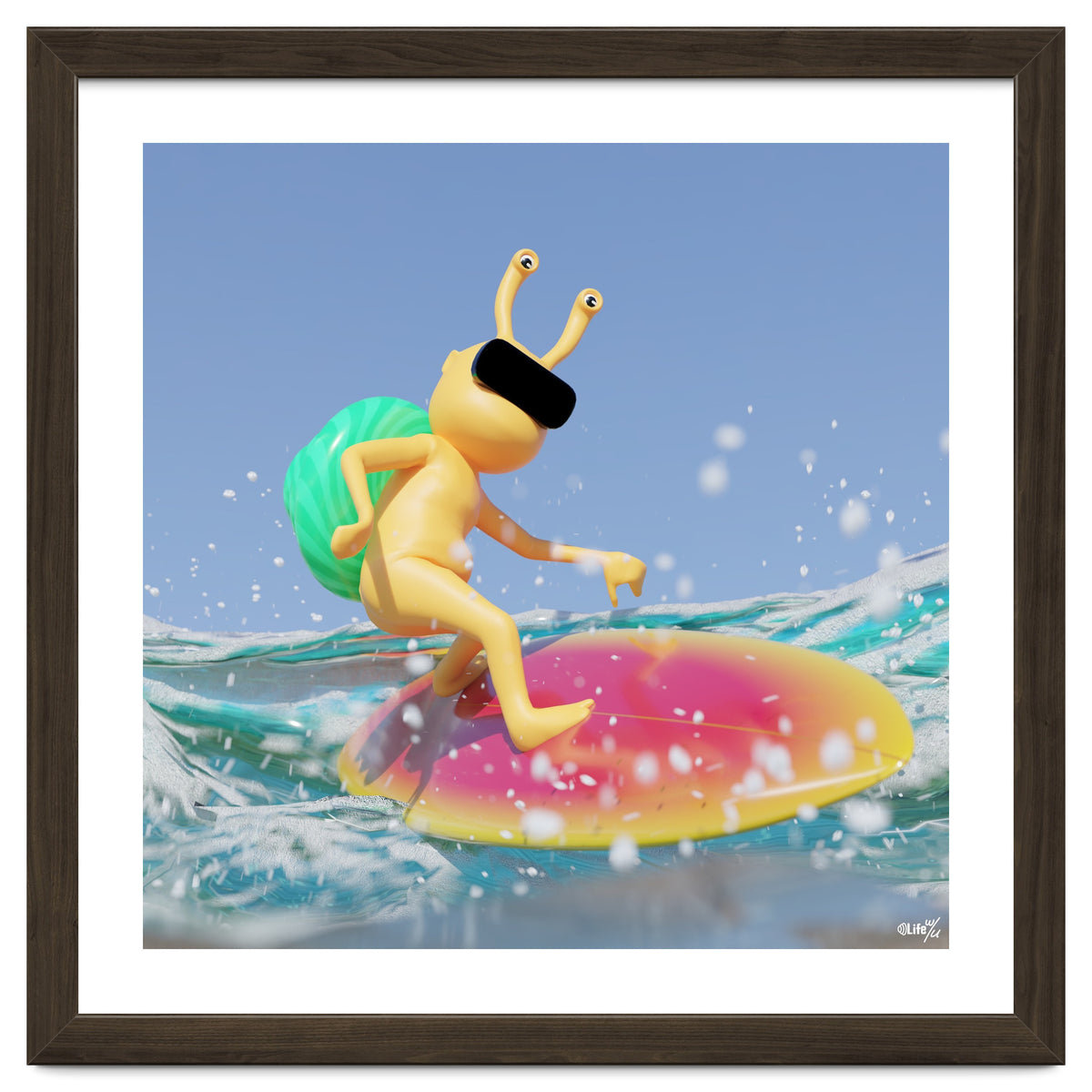 Surfing - angle #2 (Lwuba 043 Salt Proof Surfing 02)