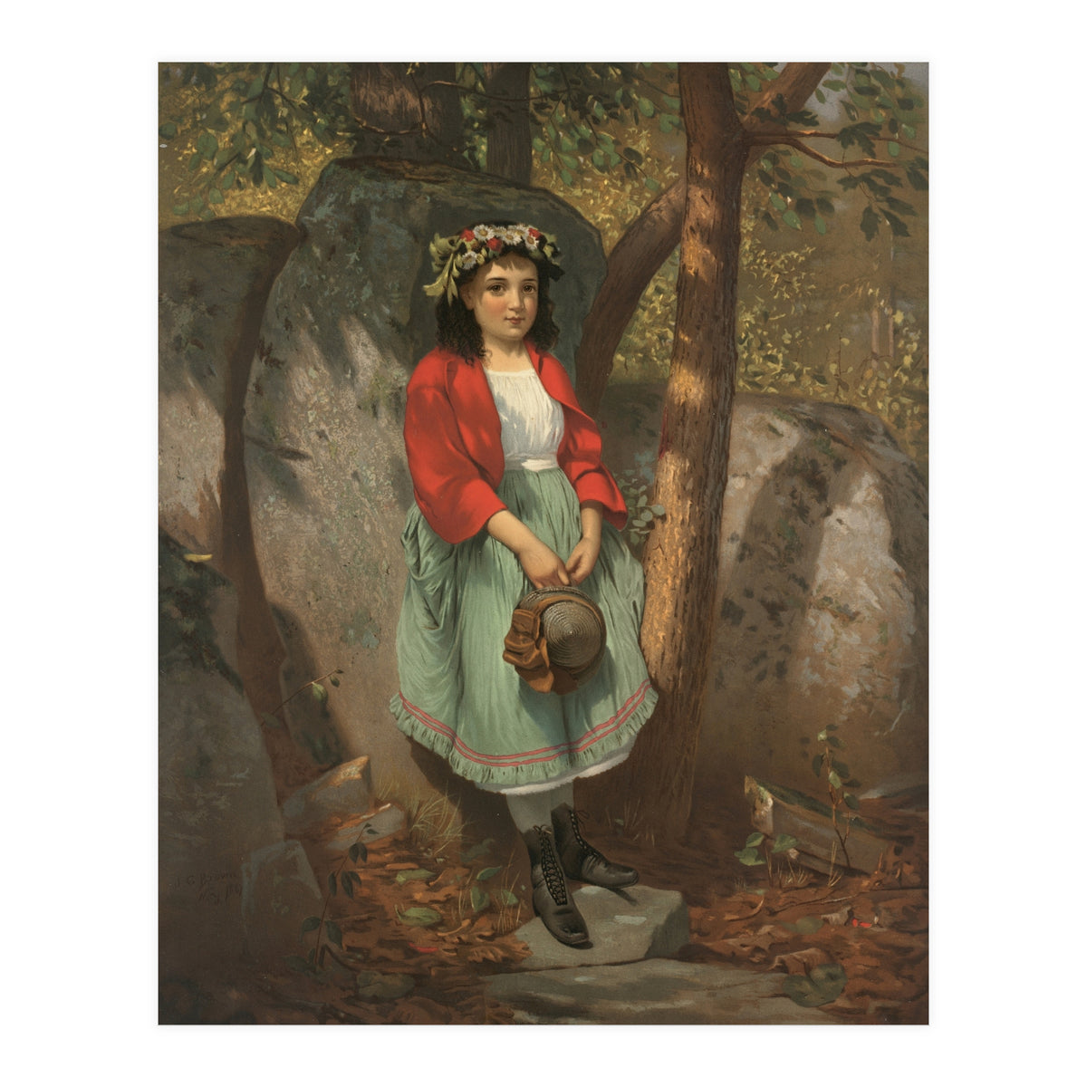John George Brown – The Queen of the Woods (Print Only)